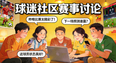 球迷社区讨论 赛事话题
